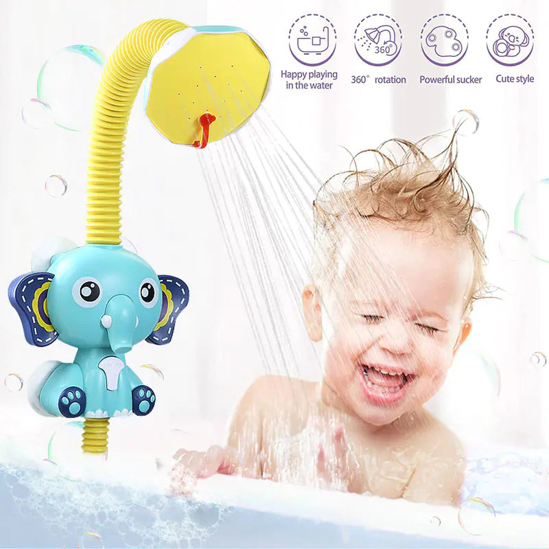 Elephant Fun Bath Shower Toy